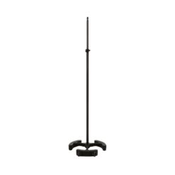 Latch_Lake_micKing_MK2200STBK_-_Straight_Telescopic_Mic_Stand_with_Lever_Lock_Cast_Iron_Base_and_Castor_Wheels_Black_-_2