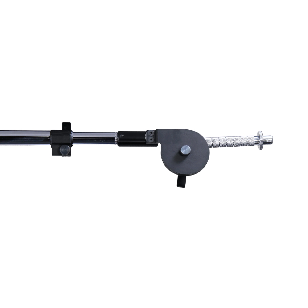 Latch_Lake_micKing_2200_-_Studio_Boom_Microphone_Stand_with_Lever_Locks_Heavy-Duty_Boom_Clutch_and_Stable_Base_with_Castor_Wheels_Chrome_-_10