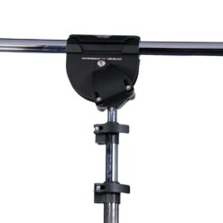 Latch_Lake_micKing_3300_-_Telescopic_Studio_Boom_Microphone_Stand_with_Lever_Locks_Heavy-Duty_Boom_Clutch_and_Stable_Base_with_Castor_Wheels_Chrome_-_5