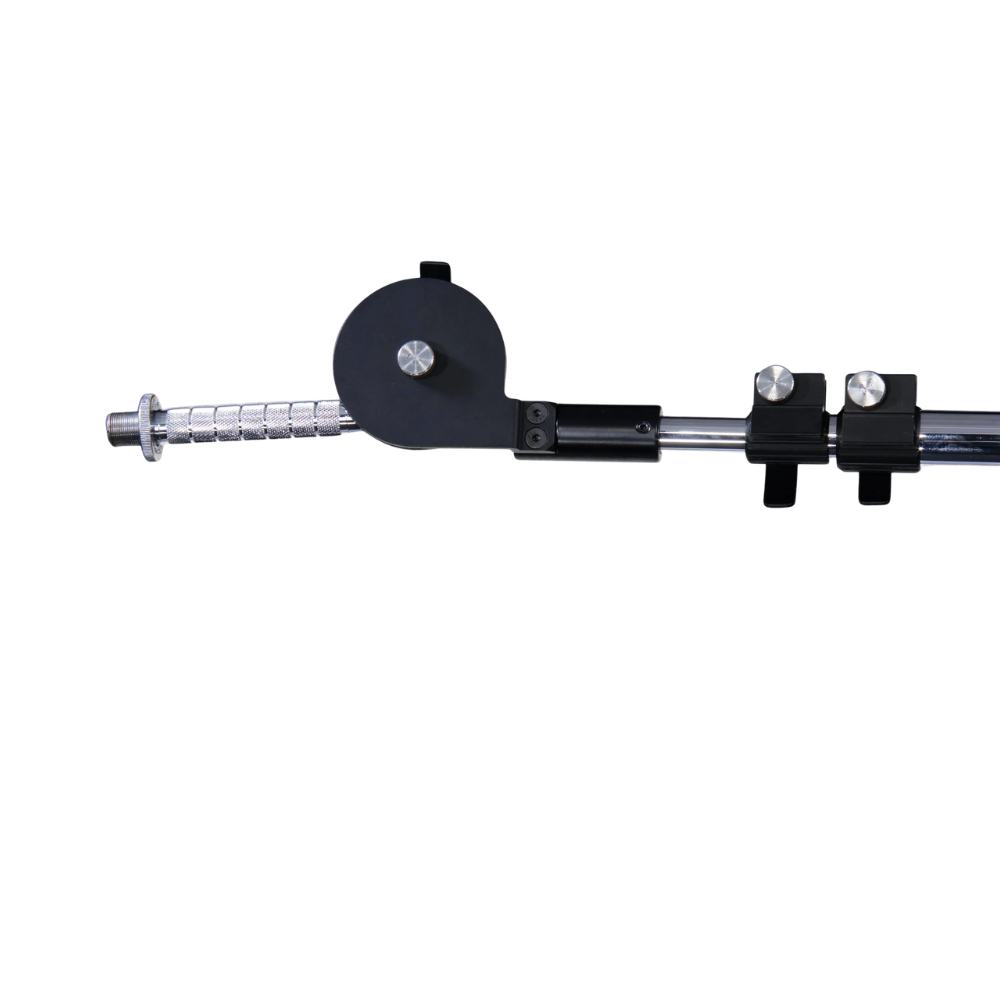 Latch_Lake_micKing_3300_-_Telescopic_Studio_Boom_Microphone_Stand_with_Lever_Locks_Heavy-Duty_Boom_Clutch_and_Stable_Base_with_Castor_Wheels_Chrome_-_7