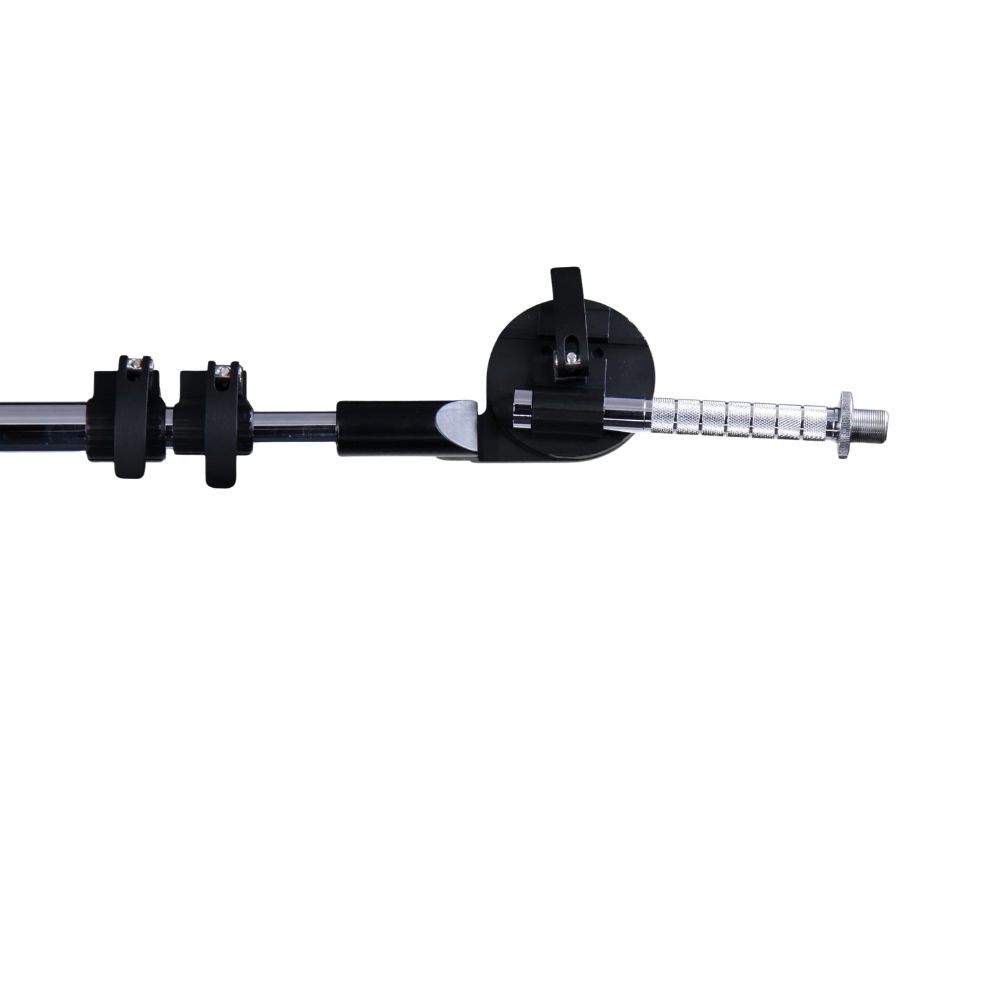 Latch_Lake_micKing_3300_-_Telescopic_Studio_Boom_Microphone_Stand_with_Lever_Locks_Heavy-Duty_Boom_Clutch_and_Stable_Base_with_Castor_Wheels_Chrome_-_8