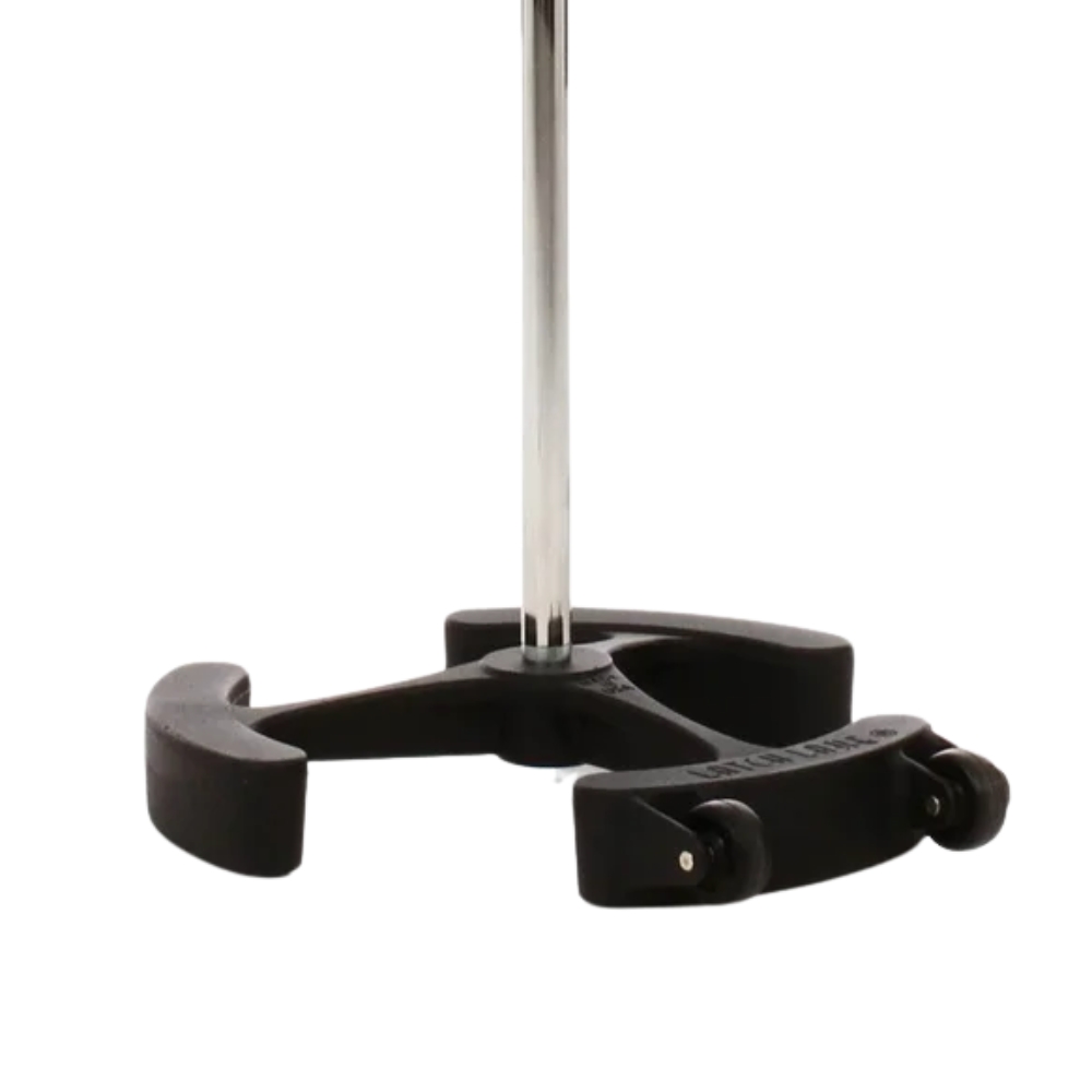 Latch_Lake_micKing_3300_-_Telescopic_Studio_Boom_Microphone_Stand_with_Lever_Locks_Heavy-Duty_Boom_Clutch_and_Stable_Base_with_Castor_Wheels_Chrome_-_9