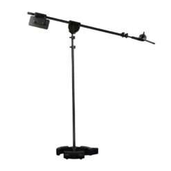 Latch_Lake_micKing_3300_-_Telescopic_Studio_Boom_Microphone_Stand_with_Lever_Locks_Heavy-Duty_Boom_Clutch_and_Stable_Base_with_Castor_Wheels_Black_-_2