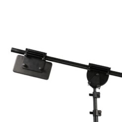 Latch_Lake_micKing_3300_-_Telescopic_Studio_Boom_Microphone_Stand_with_Lever_Locks_Heavy-Duty_Boom_Clutch_and_Stable_Base_with_Castor_Wheels_Black_-_4