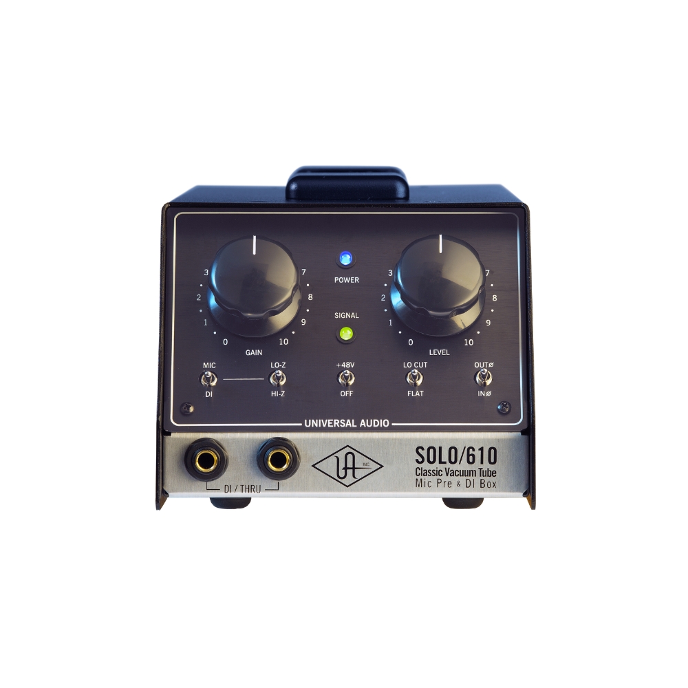 Universal_Audio_SOLO_610_-_Classic_Tube_Mic_Preamp_and_DI_Box_1_-_Front