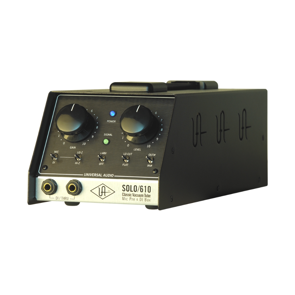 Universal_Audio_SOLO_610_-_Classic_Tube_Mic_Preamp_and_DI_Box_2_-_Left_Side_Angle