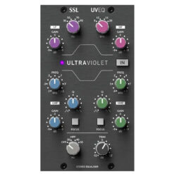 Solid State Logic SSL UVEQ UltraViolet Fusion - 500 Series Stereo Equalizer