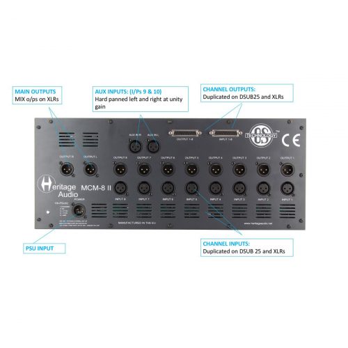 Heritage Audio MCM-8 II Summing Mixer - Image 4