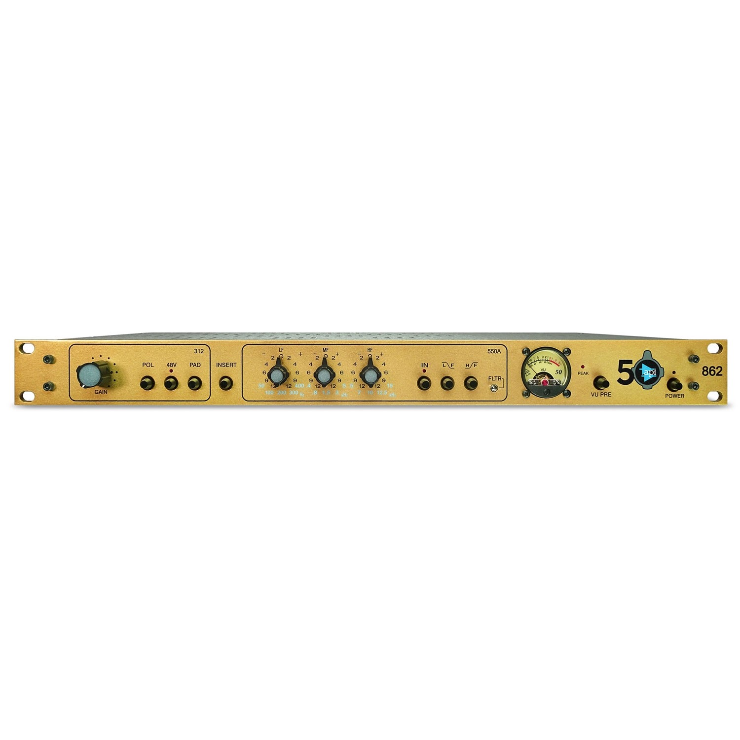 API 862 MIC PREAMP/EQ 50TH ANNIVERSARY SERIES Audio Chocolate