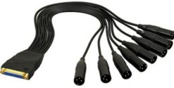 PW 8 CHANNEL XLR MALE BREAKOUT