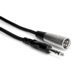 Hosa STX-105M 1/4" TRS to XLR(M) Balanced Interconnect Cable (5ft)