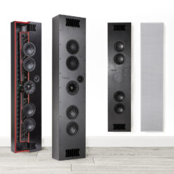 Alternative view of PMC ci140sub On-wall subwoofer