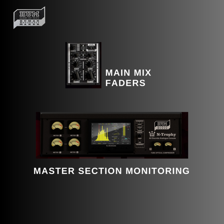Hum Audio Devices N Trophy Analogue Console Master Section Audio