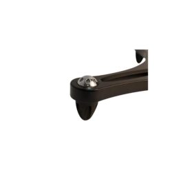 Ultimate Support MS100 Series Professional Column Studio Monitor Stand with Adjustable Angle and Axis, Acoustic Foam Platform, and Three Internal Channels - Black - Image 3