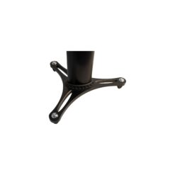 Ultimate Support MS100 Series Professional Column Studio Monitor Stand with Adjustable Angle and Axis, Acoustic Foam Platform, and Three Internal Channels - Black - Image 4