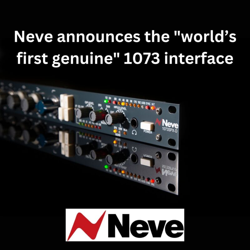1073SPX-D: The World's First Genuine 1073® Interface - Audio Chocolate