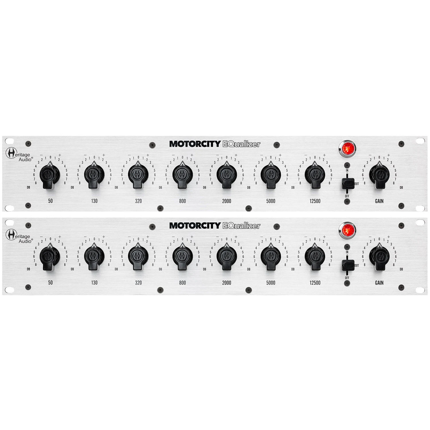 HERITAGE AUDIO MOTORCITY EQUALIZER - DUAL STEREO SET