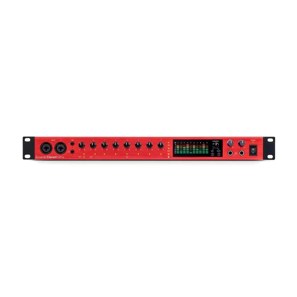 Focusrite_Clarett+_8Pre_18-In_20-Out_-_Rackmount_USB_Audio_Interface_Front