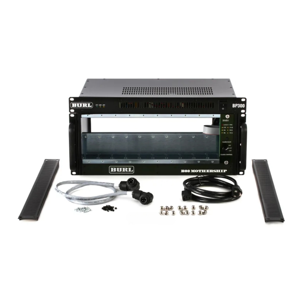 Burl_Audio_B80_Mothership_3_Chassis_with_BP300_PSU_BMB1_Mini-Digilink_Interface_Motherboard_Top_Front