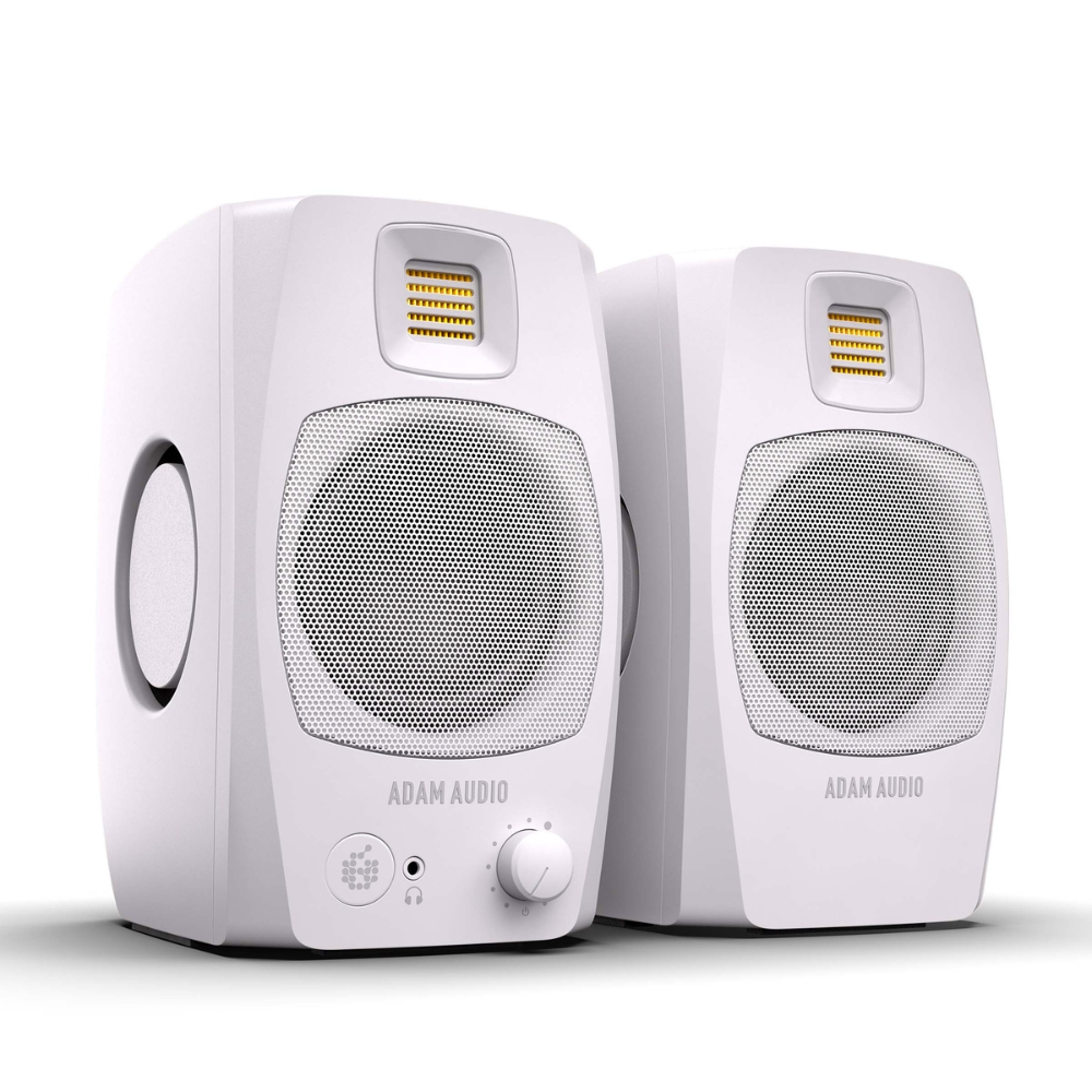 ADAM Audio D3V – Active Desktop Monitor System (Pair) - White
