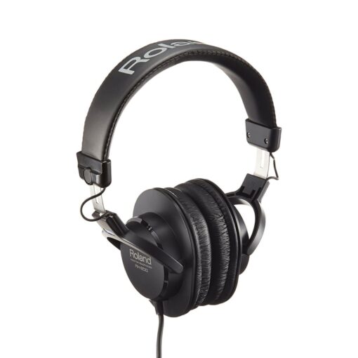 Roland_RH-200_-_Stereo_Monitor_Headphones_-_Black_w_Coiled_Cable_1