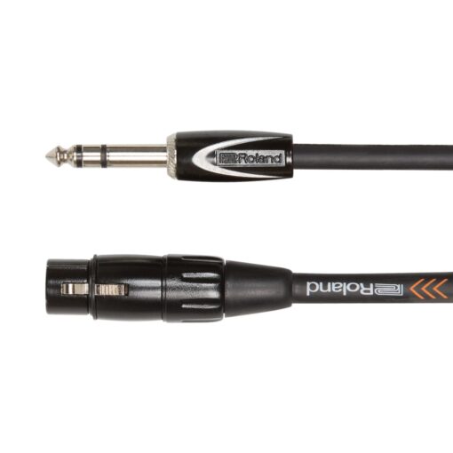 Roland_RCC-3-TRXF_RCC-5-TRXF_RCC-10-TRXF_and_RCC-15-TRXF_-_Black_Series_1-4-Inch_TRS_to_XLR-F_Female_Interconnect_Cables_2