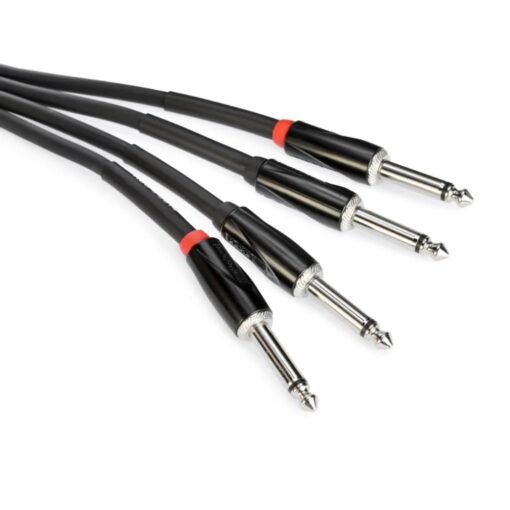 Roland_RCC-3-2814_RCC-5-2814_RCC-10-2814_and_RCC-15-2814_-_Black_Series_Dual_1-4__TS_to_Dual_1-4__TS_Interconnect_Cables_1