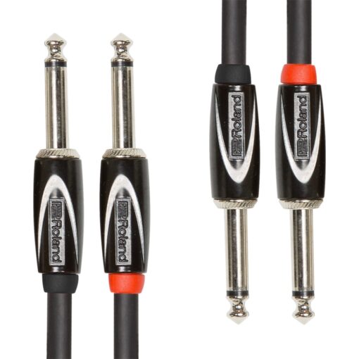 Roland_RCC-3-2814_RCC-5-2814_RCC-10-2814_and_RCC-15-2814_-_Black_Series_Dual_1-4__TS_to_Dual_1-4__TS_Interconnect_Cables_2