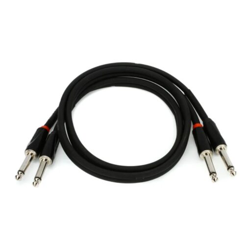 Roland_RCC-3-2814_RCC-5-2814_RCC-10-2814_and_RCC-15-2814_-_Black_Series_Dual_1-4__TS_to_Dual_1-4__TS_Interconnect_Cables_3