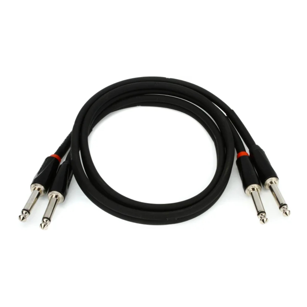 Roland_RCC-3-2814_RCC-5-2814_RCC-10-2814_and_RCC-15-2814_-_Black_Series_Dual_1-4__TS_to_Dual_1-4__TS_Interconnect_Cables_3