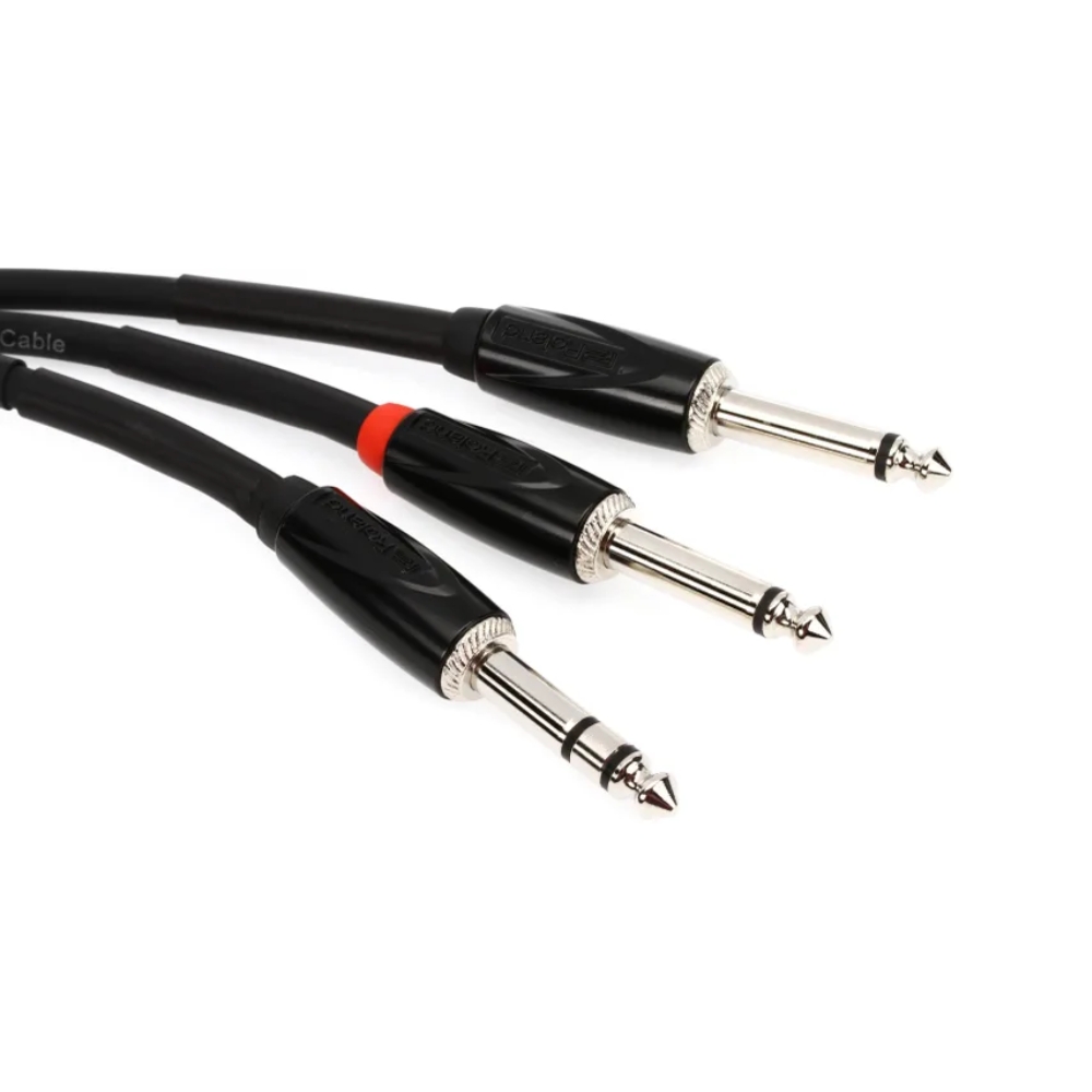 Roland_RCC-5-TR28V2_and_RCC-10-TR28V2_-_Black_Series_1-4-Inch_TRS_Male_to_Dual_1-4-Inch_TS_Male_Insert-Splitter_Interconnect_Cables_1