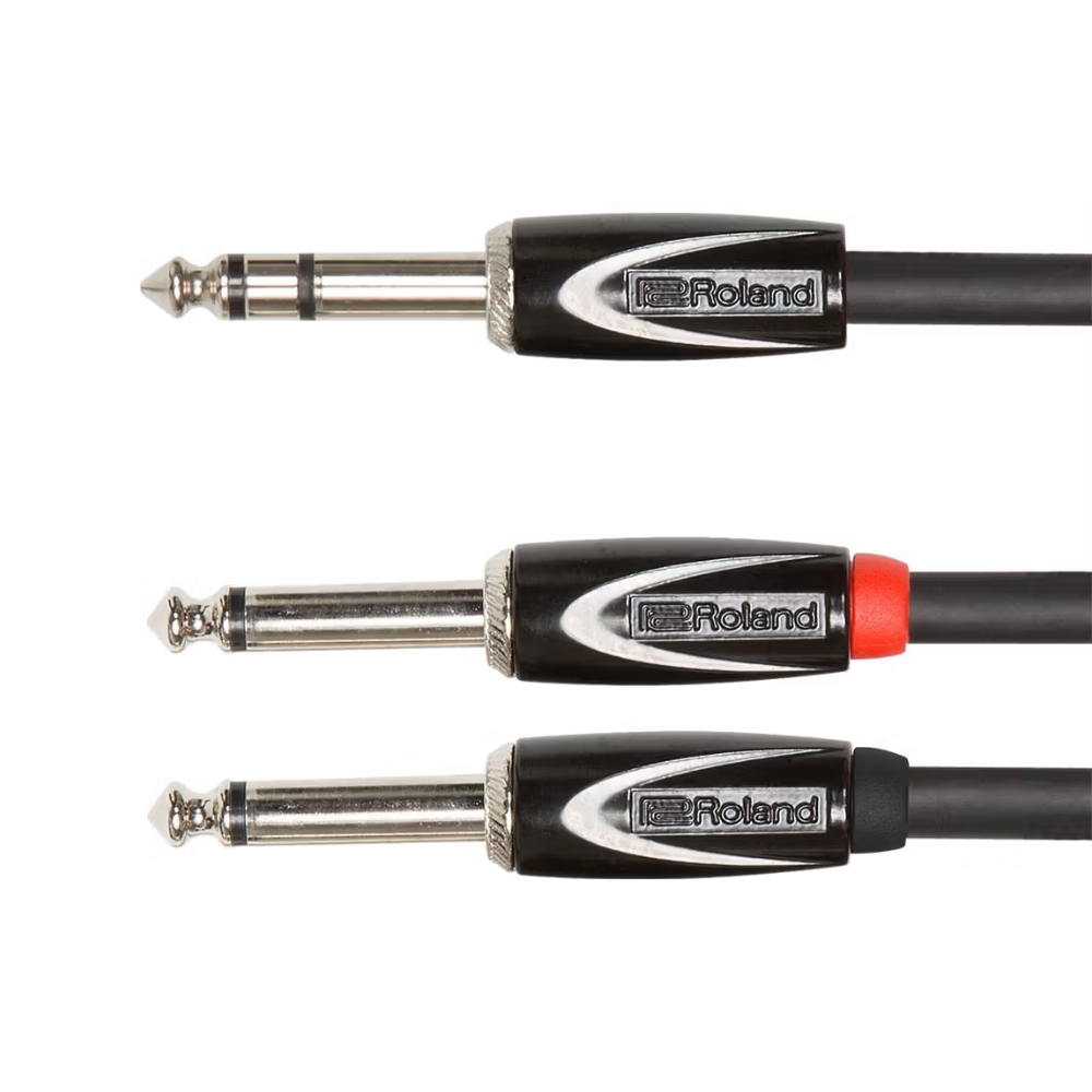 Roland_RCC-5-TR28V2_and_RCC-10-TR28V2_-_Black_Series_1-4-Inch_TRS_Male_to_Dual_1-4-Inch_TS_Male_Insert-Splitter_Interconnect_Cables_2