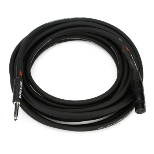 Roland_RMC-B20-HIZ_–_Black_Series_XLR_Female_to_1-4-Inch_TS_Jack_High-Impedance_Microphone_Cable_20ft_6m_3