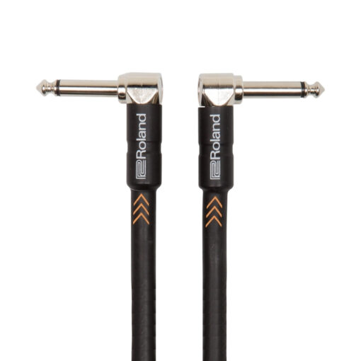 Roland_RIC-BPC_RIC-B1AA_and_RIC-B3AA_-_Black_Series_Right_Angle_1-4-Inch_TS_Male_to_Right_Angle_1-4-Inch_TS_Male_Instrument_Cables_1