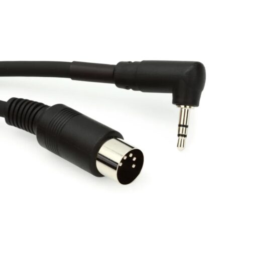 BOSS_BMIDI-3-35_-_Type_A_3.5mm_Right-Angle_(Mini)_TRS_to_Male_5-Pin_MIDI_DIN_Cable_3
