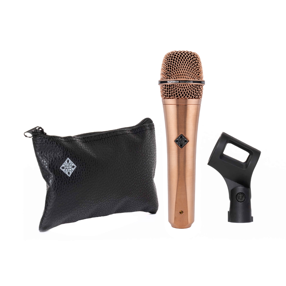 Telefunken_M80_-_Dynamic_Microphone_Rose_Gold_2_Accessories_-_Mic_Clip_and_Zip_Pouch