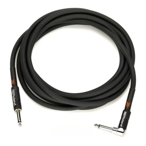 Roland_RIC-B5A_RIC-B10A_RIC-B15A_and_RIC-B20A_-_Black_Series_Straight_1-4-Inch_TS_Male_to_Right_Angle_1-4-Inch_TS_Male_Instrument_Cables_3