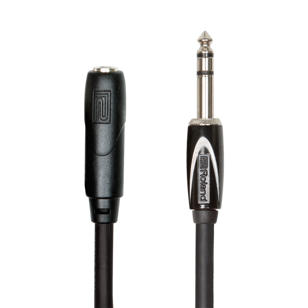 Roland_RHC-25-1414_-_1-4-Inch_TRS_Female_to_1-4-Inch_TRS_Male_Headphone_Extension_Cable_1