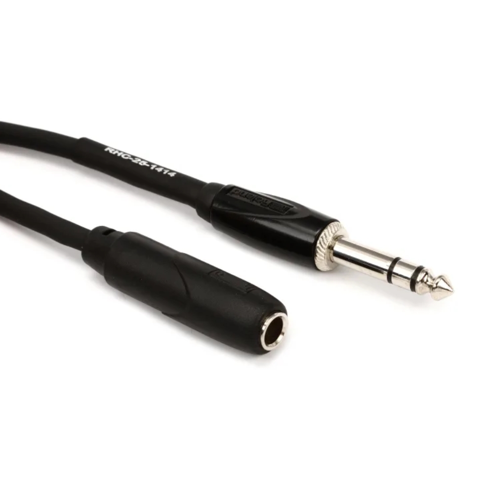 Roland_RHC-25-1414_-_1-4-Inch_TRS_Female_to_1-4-Inch_TRS_Male_Headphone_Extension_Cable_2