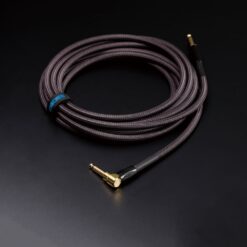 BOSS_BIC-P10A_-_Premium_1_4-inch_TS_Male_Straight_to_1_4-inch_TS_Male_Right-Angle_High-Fidelity_Instrument_Cable_10ft_-_3m_-_3