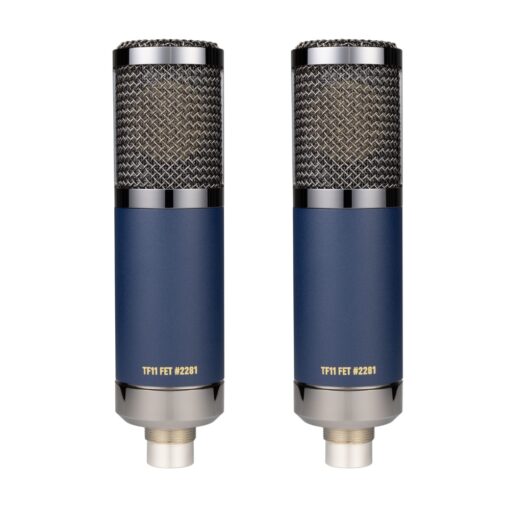 Telefunken_TF11_Stereo_Set_-_Cardioid_Large_Diaphragm_FET_Condenser_Microphones_with_M_703_Elastic_Shock_Mounts_M 782 Stand Mounts_MS01_Microphone_Sleeves_and_ZC11S_Zipper_Case_3