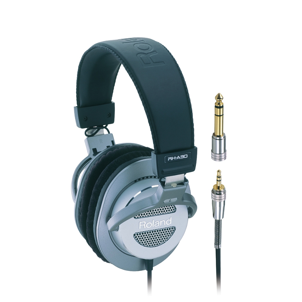Roland_RH-A30_-_Open-Air_Stereo_Monitoring_Headphones_Black_w_Silver_1