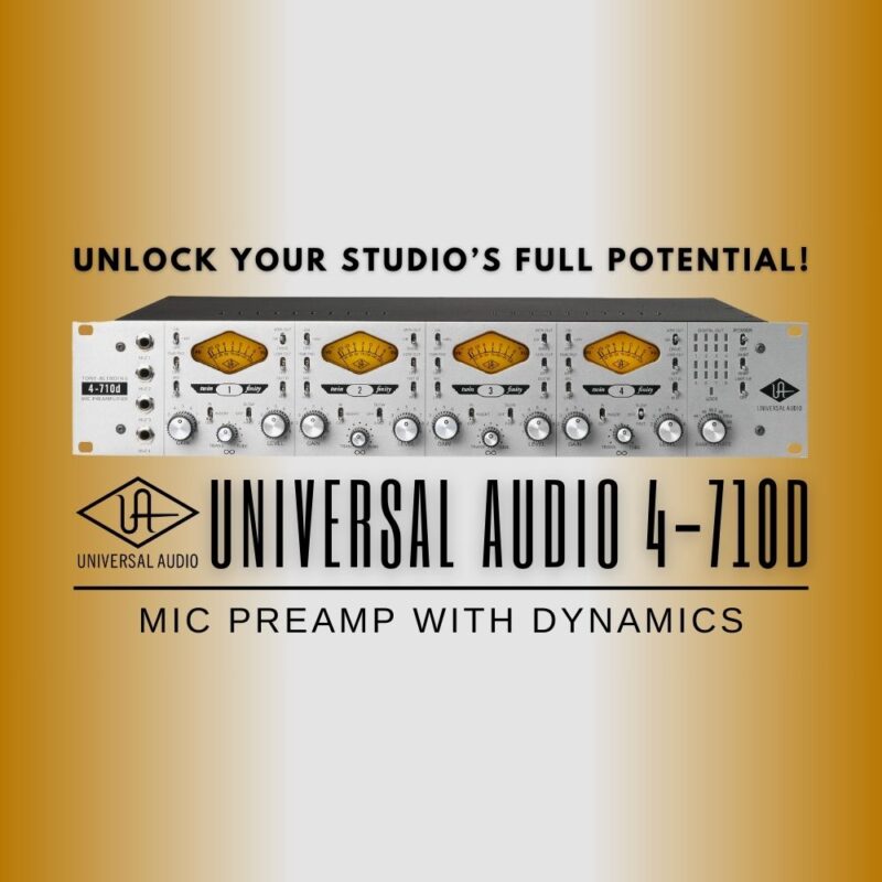 Universal Audio 4-710D - Mic Preamp with Dynamics (Blog)