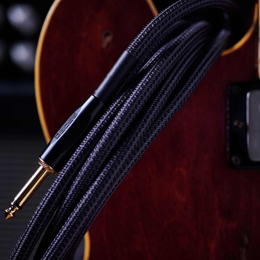 BOSS_BIC-P10_-_Premium_1_4-inch_TS_Male_Straight_to_1_4-inch_TS_Male_Straight_High-Fidelity_Instrument_Cable_10ft_-_3m_-_09