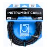 BOSS_BIC-25A_-_1-4-inch_TS_Male_Straight_to_1-4-inch_TS_Male_Right-Angle_Instrument_Cable_25ft_-_7.5m_-_1