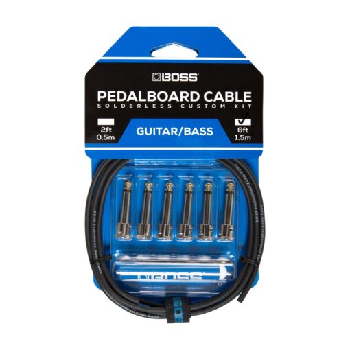 BOSS_BCK-6_–_Solderless_Pedalboard_Cable_Kit_6ft._-_1.5m_with_6_Connectors_-_1