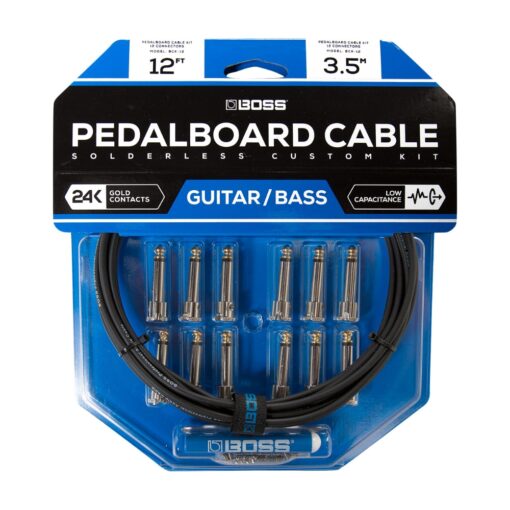 BOSS_BCK-12_–_Solderless_Pedalboard_Cable_Kit_12ft._-_3.5m_with_12_Connectors_-_1
