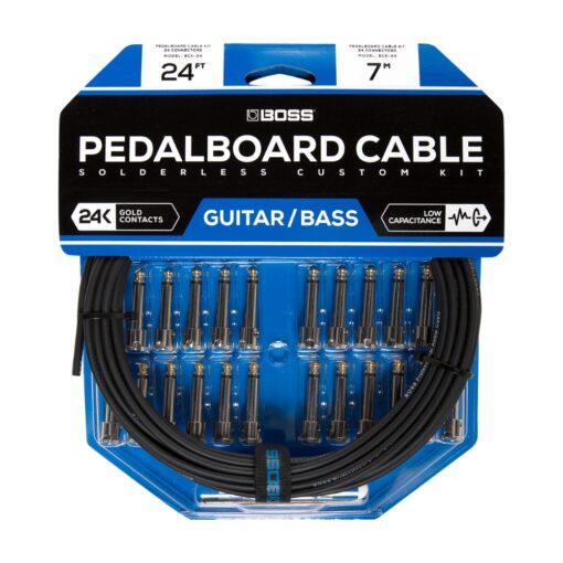 BOSS_BCK-24_–_Solderless_Pedalboard_Cable_Kit_24ft._-_7m_with_24_Connectors_-_1
