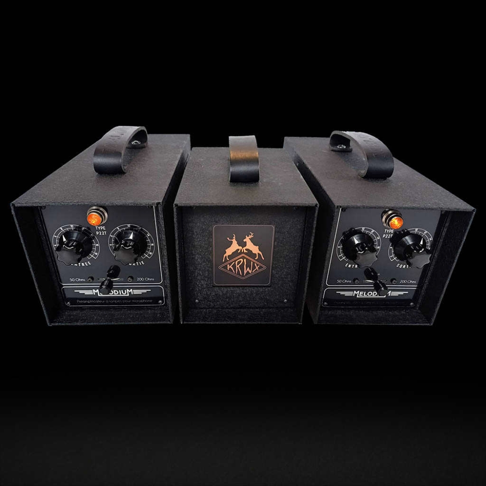 MELODIUM_P22T_PORTABLE_-_2-Channel_Portable_Tube_Mic_Preamp_Stereo_Set_1