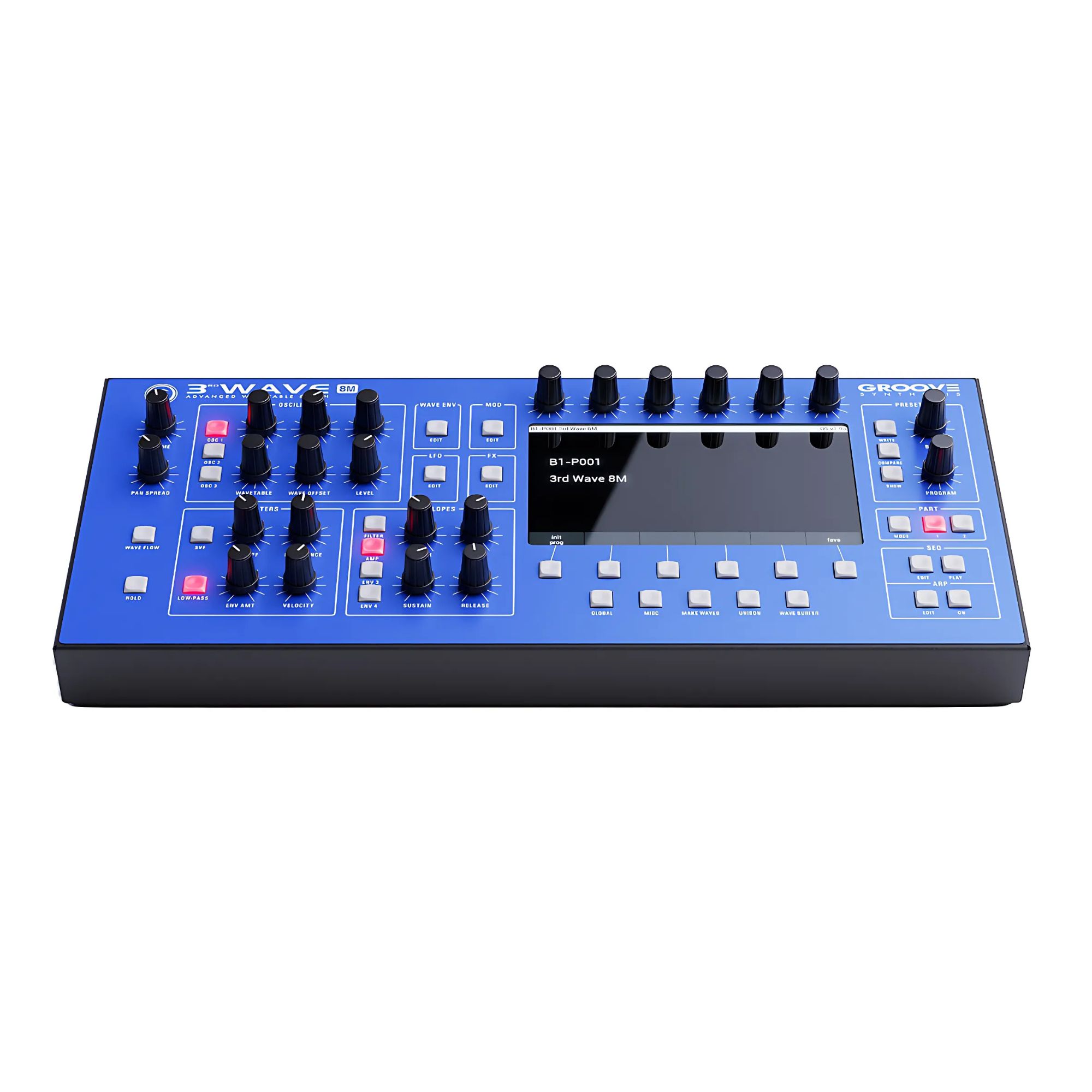 Groove Synthesis 3rd Wave 8M - 8-Voice Desktop Synthesizer - Image 7